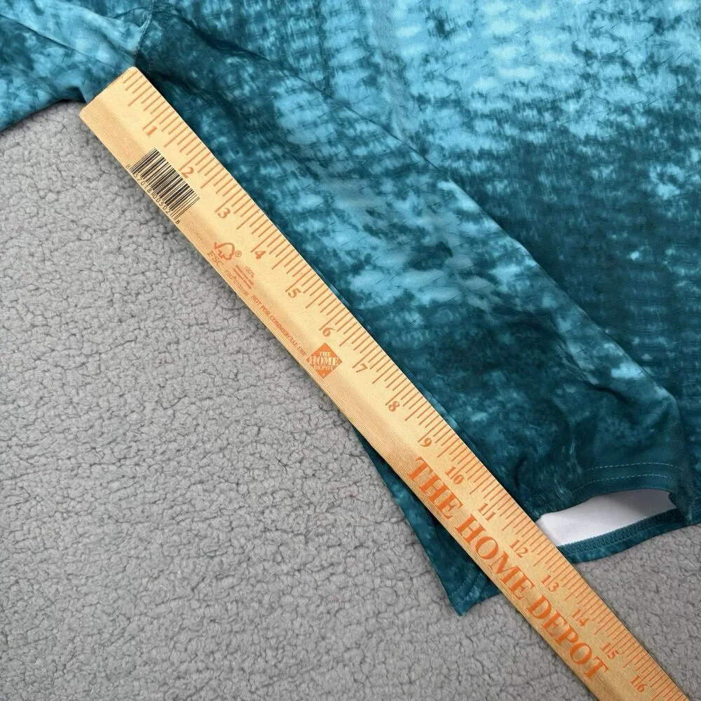 Pelagic Board Shorts Mens 40 Teal Blue Argonaut Swim Trunks Fishing Surf Beach